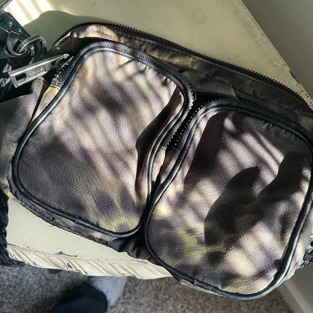 LAMB Camo Crossbody Bag